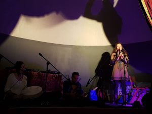 Performance at Equinox Party Bristol